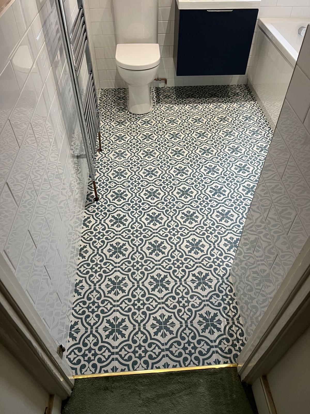 tiled bathroom suite beckenham