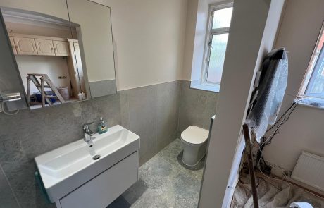 Shower Room with Underfloor Heating Chislehurst